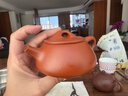 藏壺天下宜興紫砂壺純手工功夫茶具原礦朱泥家用泡茶壺景舟石瓢壺 景舟石瓢 230ml 曬單實(shí)拍圖