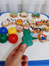波比超人大顆粒串珠積木寶寶嬰兒童穿珠子疊疊高1-2歲3精細動(dòng)作訓練玩教具 大顆粒串珠-自然構建師 曬單實(shí)拍圖