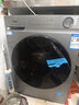 海爾（Haier）滾筒洗衣機全自動(dòng)10KG 25年新品丨洗烘一體帶烘干 超薄+雙渦旋自清潔+沖浪洗+一級變頻XQG100-H27E 曬單實(shí)拍圖