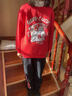安踏兒童衛衣女大童裝2026春季新年款馬年印花優(yōu)可絲套頭衫362618711 天驕紅-2 160 曬單實(shí)拍圖