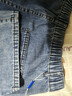 真維斯（Jeanswest）夏季新款冰絲牛仔褲男寬松闊腿潮男生直筒褲子薄款男士休閑長(cháng)褲子 深藍 XL 曬單實(shí)拍圖
