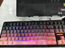 邁從（MCHOSE）G87 V2/K87S旋鈕無(wú)線(xiàn)機械鍵盤(pán)電競游戲客制化有線(xiàn)/藍牙三模gasket結構全鍵熱插拔辦公 G87 V2 黑莓粉漸變側刻 快金軸 曬單實(shí)拍圖