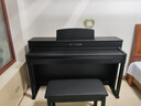 海倫臻雅H-2系列 電鋼琴逐級重錘88鍵殿堂級原聲鋼琴音色家用立式數碼 臻雅H-205【演奏級】奢雅黑 曬單實(shí)拍圖