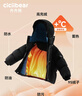 齊齊熊（ciciibear）[小暖盾95絨]齊齊熊寶寶羽絨服男女童冬裝三防加厚極寒保暖面包服 曬單實(shí)拍圖
