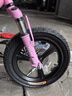 永久（FOREVER）兒童自行車(chē)3-6-10-12歲兒童單車(chē)男孩童車(chē)女童自行車(chē) 櫻花粉 一體輪 運動(dòng)款 14寸【適合身高90-125】 曬單實(shí)拍圖