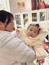 G.duck小黃鴨嬰兒羽絨服連體衣冬裝外出服白鴨絨周歲禮服女寶寶百天衣服 米色 80 7-11月(建議寶寶75-85cm)cm 曬單實(shí)拍圖