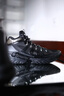 李寧桀驁2丨beng輕彈科技籃球鞋男高幫減震防滑輕便外場(chǎng)運動(dòng)鞋 黑色-7 黑天鵝 42 曬單實(shí)拍圖