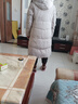 皮爾卡丹品牌鵝絨羽絨服女長(cháng)款超厚極寒鵝絨服中老年冬裝洋氣外套媽媽大衣 灰色-可拆卸帽 2XL 105-120斤 曬單實(shí)拍圖