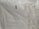 皮爾卡丹（pierre cardin）衛衣男秋冬季潮流polo領(lǐng)打底衫男士長(cháng)袖T恤寬松休閑男裝 白色 4XL 曬單實(shí)拍圖