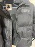 杰克·瓊斯（JACK&JONES） 男裝羽絨服時(shí)尚衣身滿(mǎn)印字母刺繡抽繩連帽廓形保暖外套225312004 曬單實(shí)拍圖