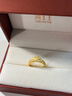周生生新年足金愛(ài)情密語(yǔ)皇冠黃金戒指開(kāi)口戒金飾品90227R計價(jià)00圈3克 曬單實(shí)拍圖