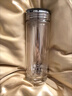 水宜生鈦雙層玻璃杯男士高端商務(wù)便攜泡茶杯納米銀離子水杯 C918水宜生納米銀離子玻璃杯 曬單實(shí)拍圖