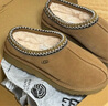 UGG秋季女士休閑平底編織鞋口一腳蹬包頭鞋明星同款5955 CHE|栗色 38 曬單實(shí)拍圖