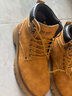 海瀾之家HLA新年禮物情侶靴棉鞋大黃靴男馬丁靴子男 T249 土黃色(加絨) 42 曬單實(shí)拍圖