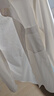 才子（TRIES）商務(wù)休閑純色長(cháng)袖襯衫長(cháng)絨棉親膚柔滑白襯衣刺繡LOGO職場(chǎng)上衣正裝 白色 2XL 41(175/96A) 曬單實(shí)拍圖