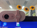 羅技Brio 90全高清攝像頭1080P電腦攝像頭帶麥克風(fēng)臺式機家用網(wǎng)課會(huì )議 1080P BRIO 90粉色 曬單實(shí)拍圖