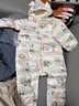 巴拉巴拉童裝嬰兒羽絨服寶寶輕薄連體衣抱衣爬服兒童冬裝男童女童可愛(ài)萌趣 曬單實(shí)拍圖