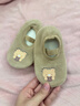 licheers寶寶地板鞋秋冬學(xué)步鞋軟底點(diǎn)膠防滑隔涼地板襪嬰兒室內加絨步前鞋 曬單實(shí)拍圖