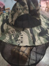 戶(hù)外防蚊帽子男士釣魚(yú)帽遮臉?lè )罆裢笟饩W(wǎng)紗面罩夜釣防蟲(chóng)養蜂防蜂帽 灰彩 曬單實(shí)拍圖