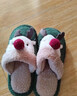 紅豆圣誕麋鹿可愛(ài)棉拖鞋女士冬季2025新款室內家居防滑毛絨保暖棉拖女 綠色【卡通麋鹿】 38-39 正碼【內長(cháng)235mm】 曬單實(shí)拍圖