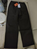 森馬（Semir）休閑褲男發(fā)熱抑菌針織衛褲寬松直筒褲25冬長(cháng)褲子百搭109725127104 曬單實(shí)拍圖
