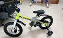酷騎（COOGHI）迅猛龍兒童自行車(chē)航空鎂合金輕便車(chē)架98%已安裝學(xué)生兒童自行車(chē)F1 【Pro高配皮帶款】 16寸 - 酷騎綠 曬單實(shí)拍圖