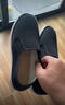 意迪森老北京布鞋男女官方正品高端手工千層底艾草除臭中老年 黑色  41 曬單實(shí)拍圖