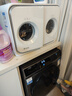 統帥（Leader）海爾智家出品 懶人家用內衣洗衣機 2KG雙筒全自動(dòng)洗烘一體 0手洗 桌面洗 ZHBD671WU1 林高遠同款 洗烘一體 曬單實(shí)拍圖