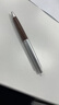 得力（deli）胡歌同款臻順滑按動(dòng)中性筆寶珠筆 高級質(zhì)感金屬筆桿寶珠筆簽字筆 免費刻字定制logo 【0.5檀墨色】胡桃木筆身+5支原裝替芯 曬單實(shí)拍圖