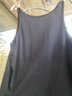 松山棉店男士背心簡(jiǎn)約純色家居外穿運動(dòng)汗衫打底睡衣涼感透氣黑色175 曬單實(shí)拍圖