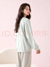 芬騰睡衣女春季新品防靜電100%純棉休閑衛衣女士家居服軟棉棉 曬單實(shí)拍圖