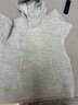 moodytiger兒童衛衣抓絨保暖25年冬季新品男童上衣連帽透氣防寒女童運動(dòng)衣 曬單實(shí)拍圖