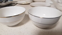 瓷秀源唐山骨瓷碗家用套裝米飯碗面碗防燙吃飯餐具陶瓷飯碗 4.5英寸奧碗10個(gè)裝 曬單實(shí)拍圖