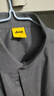 JEEP吉普長(cháng)袖襯衫男秋冬季商務(wù)休閑襯衣男士寬松上衣服男裝 灰色 XL 曬單實(shí)拍圖