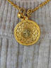 金至尊黃金吊墜八寶羅盤(pán)999足金掛墜不含項鏈送禮計價(jià)小版-4.98克 曬單實(shí)拍圖