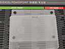 Snowkids適用蘋(píng)果Macbook air 13.6英寸M4/M3/M2 輕薄柔軟/高級磨砂防指紋防污 2024/2025電腦保護殼 透白 曬單實(shí)拍圖