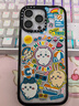CASETIFY Chiikawa x CASETiFY聯(lián)名 吉伊卡哇夏日派對 適用于iPhone 17/16/15  Air/Pro/Max蘋(píng)果手機殼 透明黑框 iPhone 16 Pro Max 曬單實(shí)拍圖