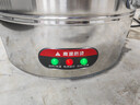 三鼎電熱開(kāi)水桶開(kāi)水器商用燒水桶奶茶店家用不銹鋼保溫熱水桶大容量蒸煮桶防干燒開(kāi)水器加厚 SD-100L-D 曬單實(shí)拍圖