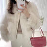 菲司爾特2025秋冬時(shí)尚皮草外套女新款仿狐貍毛短款洋氣毛毛外套小香風(fēng)大衣 白色 內里加棉 S 建議80-95斤 曬單實(shí)拍圖