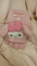 Hello Kitty兒童手套冬保暖針織毛線(xiàn)半指可愛(ài)女大童女孩寫(xiě)字3121D美樂(lè )蒂粉色 曬單實(shí)拍圖