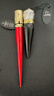 路鉑廷（Christian Louboutin）CL蘿卜丁女王權杖口紅黑管絲絨001M復古 啞光滋潤013 318 415 385 黑管啞光#005M 全糖色 曬單實(shí)拍圖