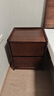家逸（JIAYI）實(shí)木床頭柜臥室床邊柜高級感簡(jiǎn)約小戶(hù)型收納柜子置物架2025新款 曬單實(shí)拍圖