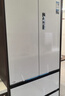 美的（Midea）M60機皇550法式四開(kāi)門(mén)冰箱523L大容量超薄嵌入式雙系統除菌一級能效制冰白MR-550WUFIPZE國家補貼 曬單實(shí)拍圖