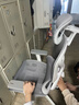 南皇人體工學(xué)椅護腰電腦椅久坐不累辦公椅電競椅男可調節腰靠書(shū)房可躺 Pro鏤空白-四級氣桿-尼龍腳 155-180度(含) 可旋轉可升降扶手 曬單實(shí)拍圖