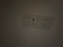 Aqara綠米聯(lián)創(chuàng  ) 智能插座墻壁 已接入米家/蘋(píng)果HomeKit 10A五孔帶開(kāi)關(guān) 曬單實(shí)拍圖