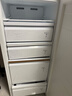 東芝（TOSHIBA）大白梨189冷凍立柜家用囤貨冷柜冷藏冷凍轉換一級能效負氧除菌母嬰6檔調溫小型冰箱立式變溫冰柜 富士白 180L GR-RU189WE-PG1B3 曬單實(shí)拍圖
