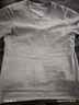 優(yōu)衣庫男裝女裝快干圓領(lǐng)T恤/短袖482300 03 灰色 L 曬單實(shí)拍圖
