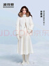 波司登（BOSIDENG）25新款羽絨服90鵝絨極寒商場(chǎng)熱賣(mài)同款修身收腰外套B250242214J 極晶白8F18-趨勢推薦【至高御寒-30℃】卡碼拍大 M 165/88A 體重約110-120斤 曬單實(shí)拍圖