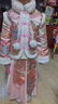 女童漢服冬裝2025新款兒童裝古裝國風(fēng)唐裝秋冬季女孩連衣裙子冬款 A616粉色夾棉加厚+毛領(lǐng)+發(fā)夾 140 偏小建議拍大一碼 曬單實(shí)拍圖