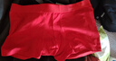 有棵樹(shù)本命年馬年紅色男士?jì)妊澞屑兠?0A抗菌四角男生送禮平角短褲禮盒 曬單實(shí)拍圖